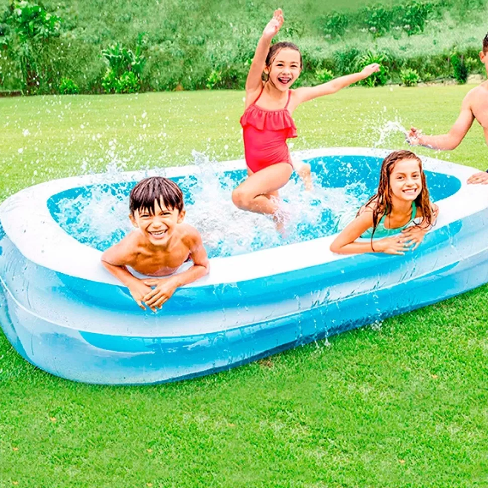 Brinquedos Intex Piscina Inflavel Familiar 262X175X56Cm< Brinquedos Piscina