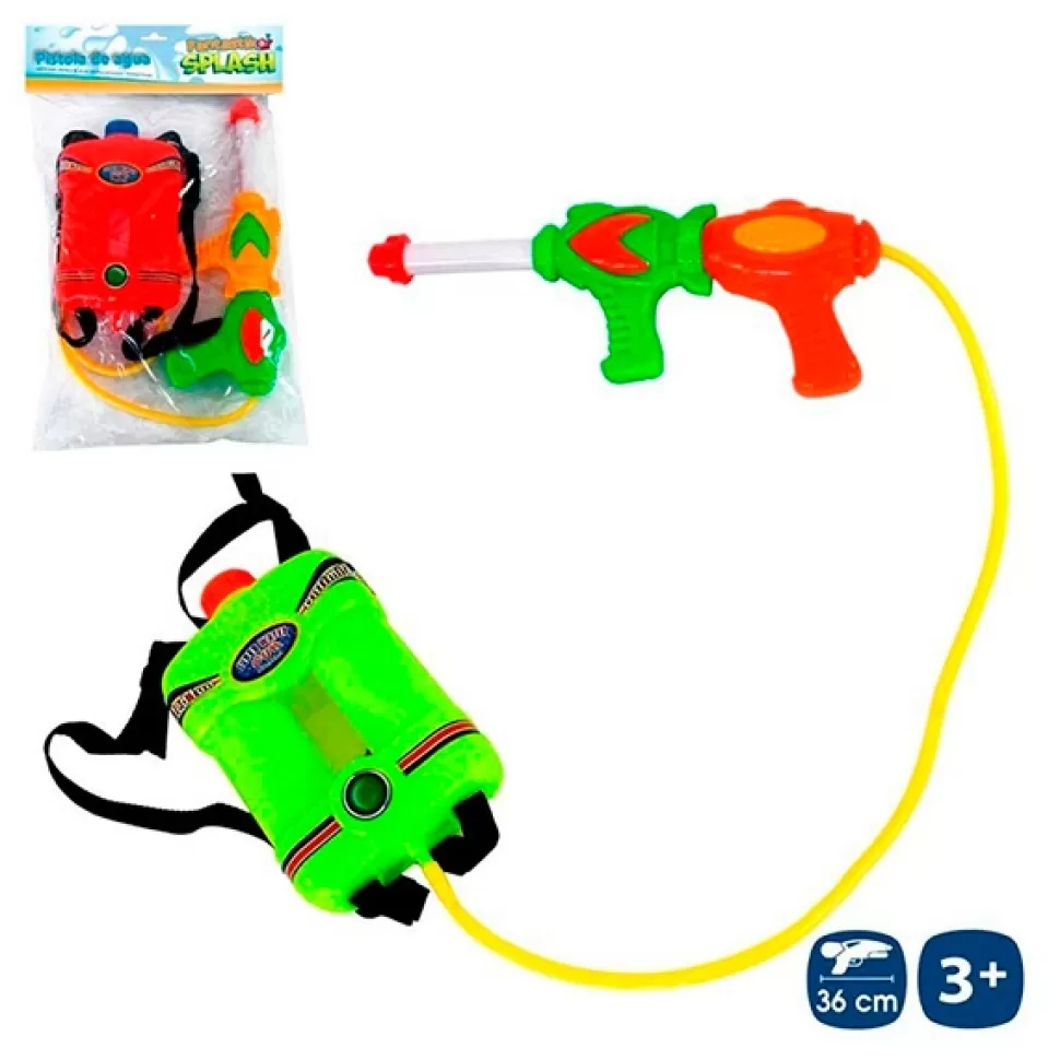 Brinquedos Fantastiko Pistola Agua Com Mochila Tanque< Brinquedos Piscina