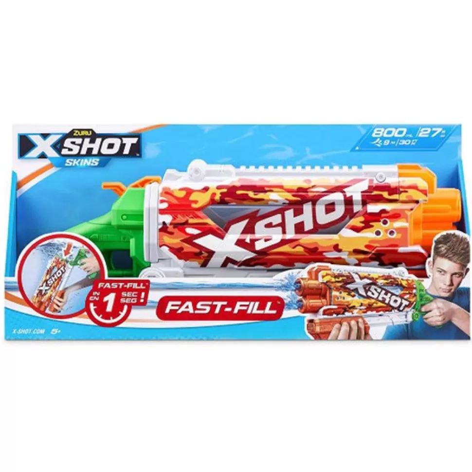 Brinquedos ZURU Pistola Agua X-Shot Skins Fast Fill Pump< Brinquedos Piscina