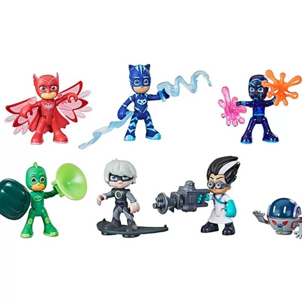 Brinquedos PJ Masks Pj Masks Pack 6 Figuras Heróis E Viloes< Brinquedos Super-Heróis