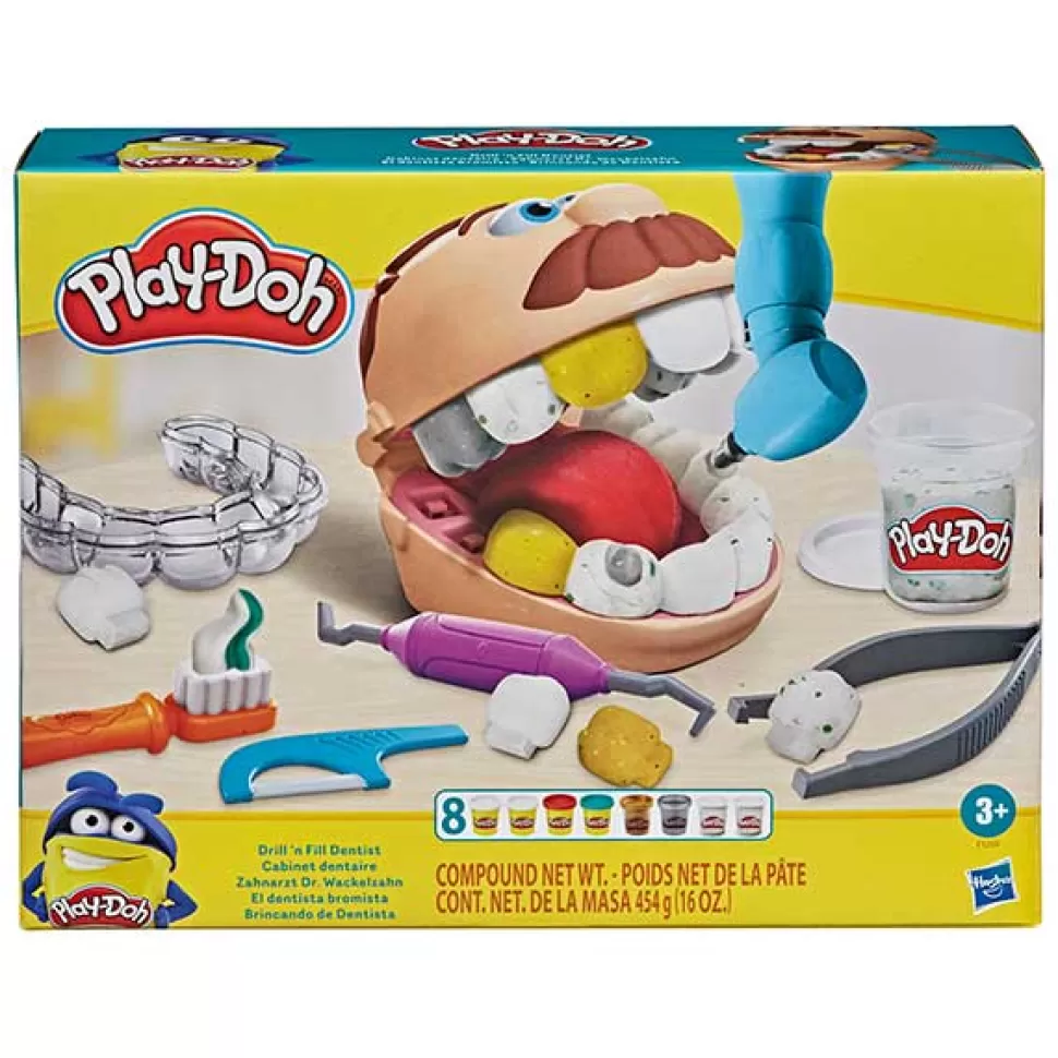 Brinquedos Play-Doh Play-Doh Brincando De Dentista< Brinquedos De Plasticina