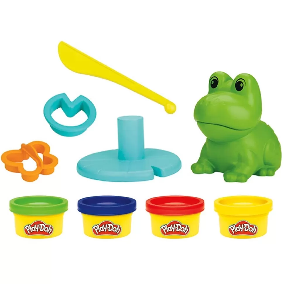 Brinquedos Play-Doh Play-Doh First Creations Sapo E Cores< Brinquedos De Plasticina