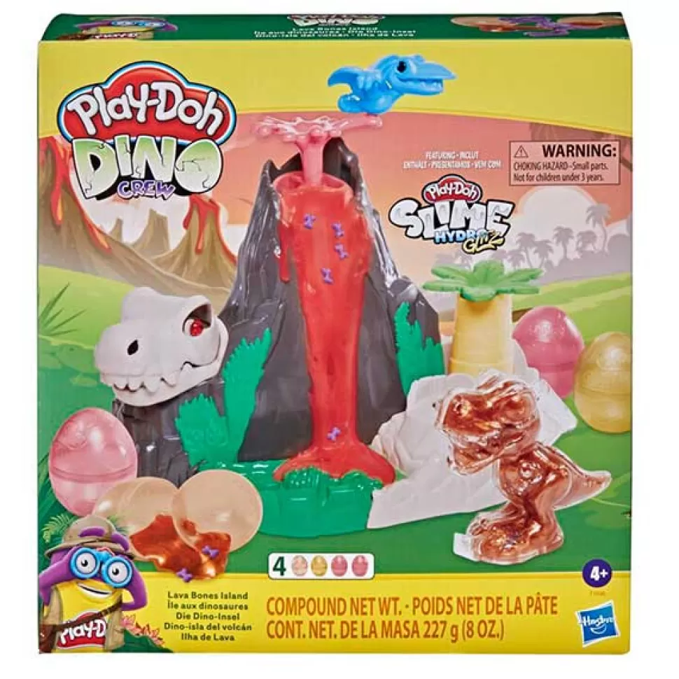 Brinquedos Play-Doh Play-Doh Ilha De Lava Dino Crew< Brinquedos De Slime