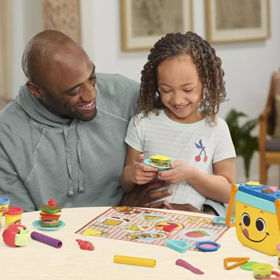 Brinquedos Play-Doh Play-Doh Primeiras Criacoes Para O Piquenique< Brinquedos De Plasticina