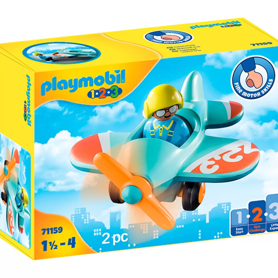 Brinquedos Playmobil 1.2.3 Playmobil 1.2.3 71159 Aviao< Brinquedos De Aviões