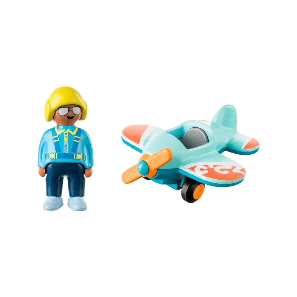 Brinquedos Playmobil 1.2.3 Playmobil 1.2.3 71159 Aviao< Brinquedos De Aviões