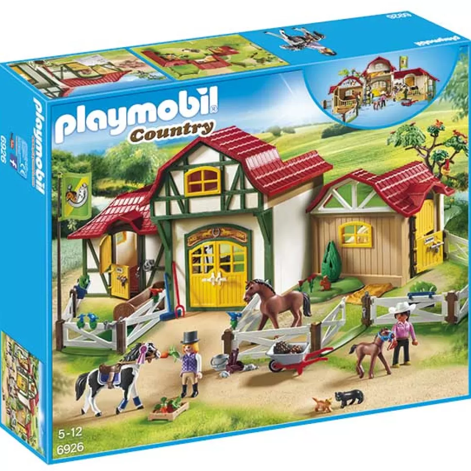 Brinquedos Playmobil Country Playmobil 6926 Country Fazenda De Cavalos< Brinquedos De Cavalos