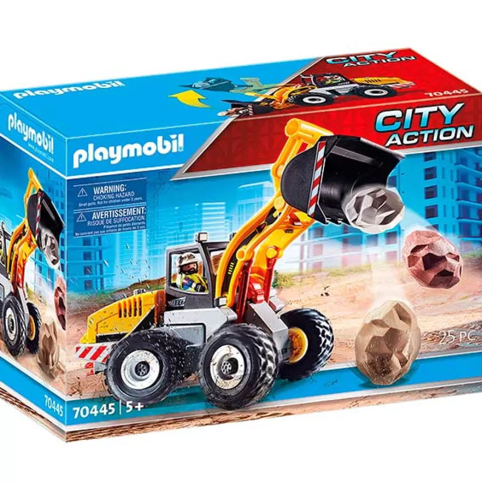 Brinquedos Playmobil City Action Playmobil 70445 Carregador Frontal< Brinquedos De Camiões
