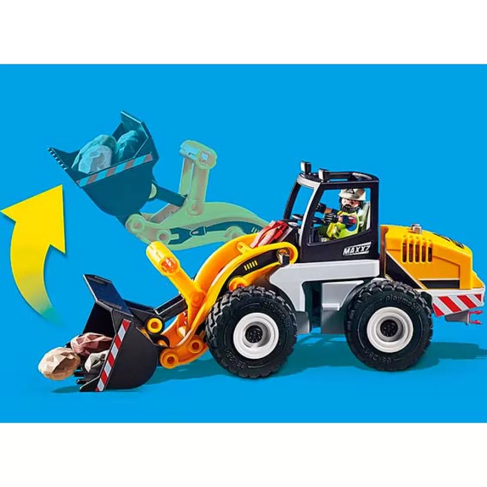 Brinquedos Playmobil City Action Playmobil 70445 Carregador Frontal< Brinquedos De Camiões