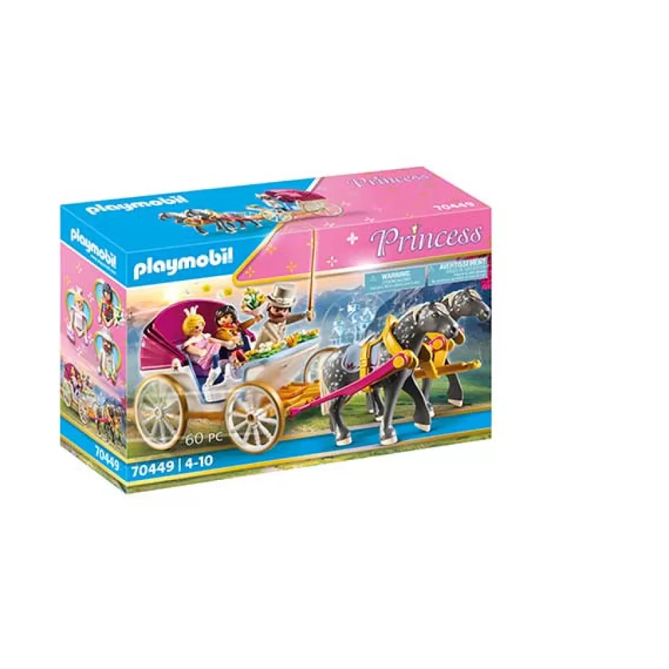 Brinquedos Playmobil Princess Playmobil 70449 Carruagem Romantica Puxada Por Cavalos< Brinquedos De Cavalos