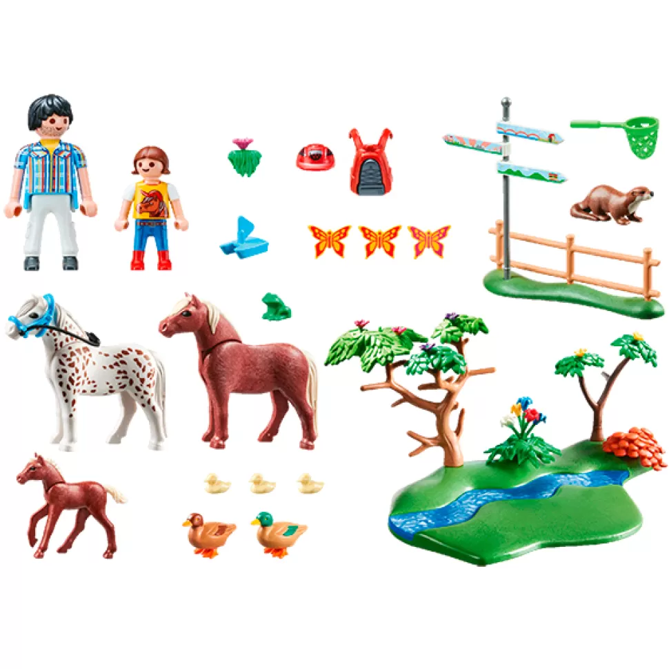 Brinquedos Playmobil Country Playmobil 70512 Passeio De Ponei< Brinquedos De Cavalos