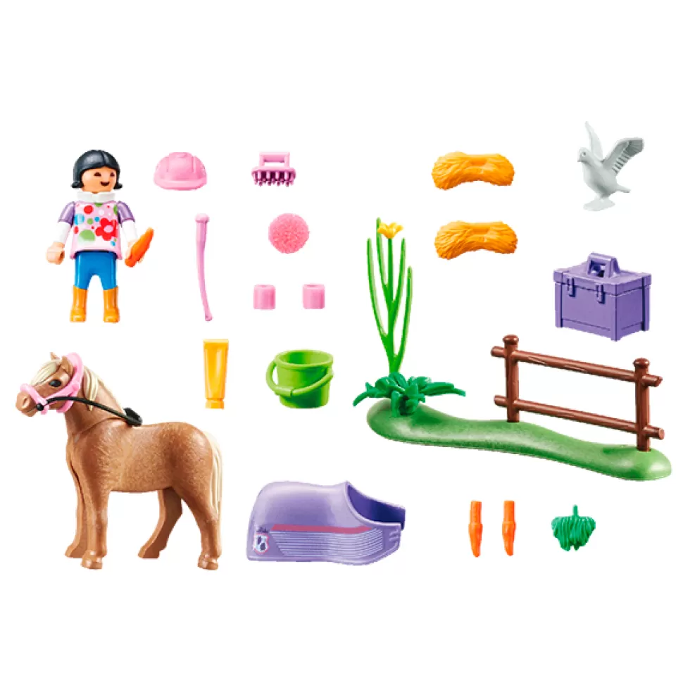 Brinquedos Playmobil Country Playmobil 70514 Ponei Colecionavel Islandes< Brinquedos De Cavalos