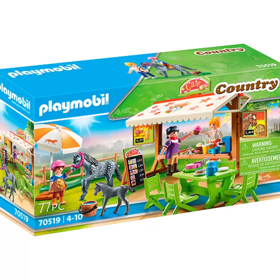 Brinquedos Playmobil Country Playmobil 70519 Cafe Ponei< Brinquedos De Cavalos