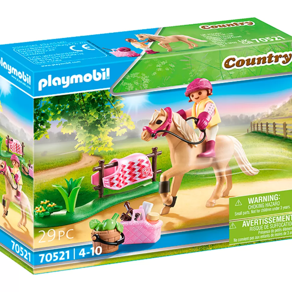 Brinquedos Playmobil Country Playmobil 70521 Ponei Colecionavel - Ponei De Equitacao Alemao< Brinquedos De Cavalos