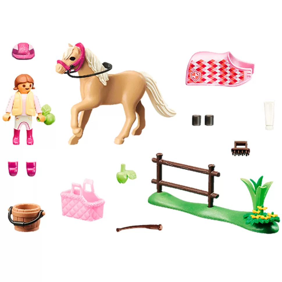 Brinquedos Playmobil Country Playmobil 70521 Ponei Colecionavel - Ponei De Equitacao Alemao< Brinquedos De Cavalos