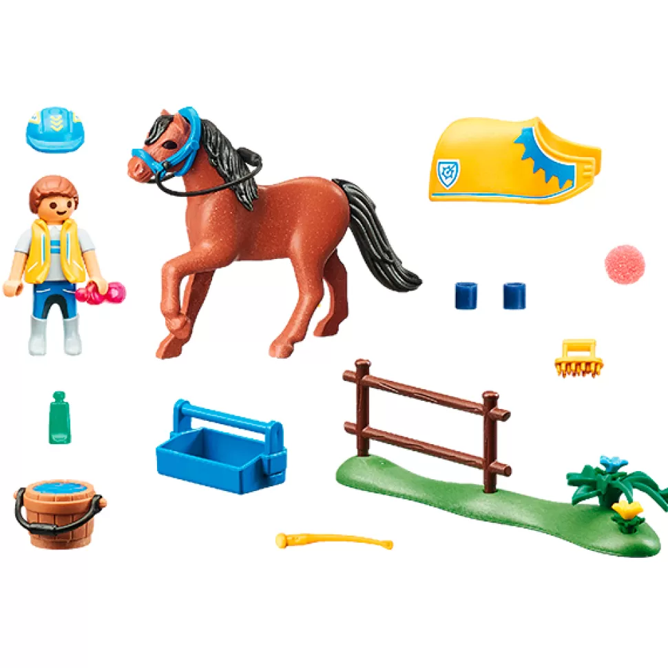 Brinquedos Playmobil Country Playmobil 70523 Ponei Colecionavel - Gales< Brinquedos De Cavalos