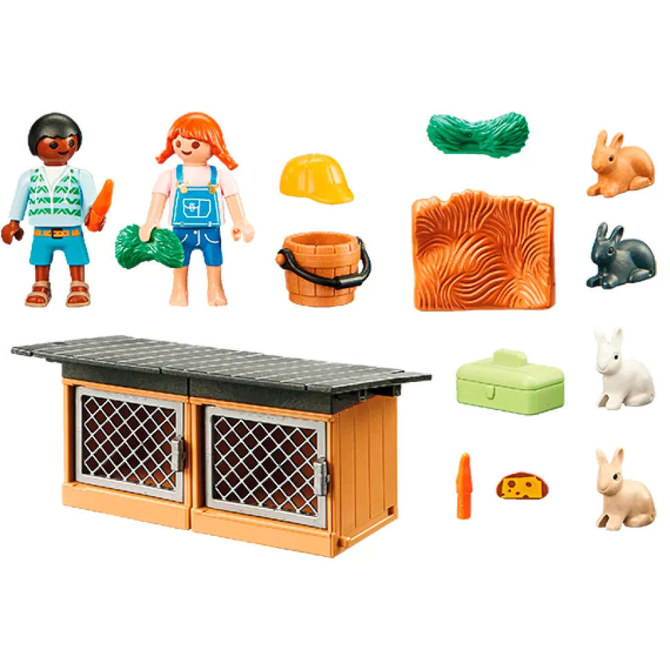 Brinquedos Playmobil Country Playmobil 70675 Set De Oferta Alimentar Os Coelhos< Brinquedos De Cavalos