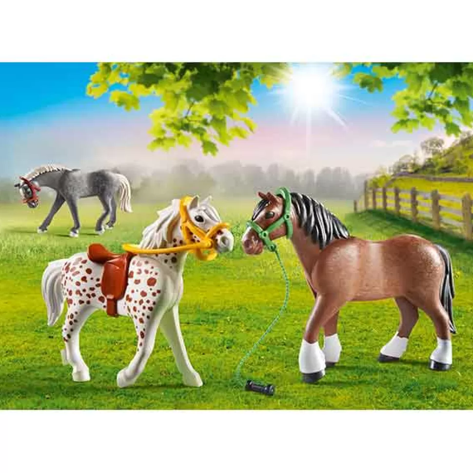 Brinquedos Playmobil Country Playmobil 70683 3 Cavalos< Brinquedos De Cavalos