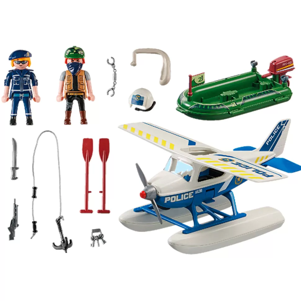 Brinquedos Playmobil City Action Playmobil 70779 Policia Hidroaviao: Perseguicao De Contrabandista< Brinquedos De Aviões