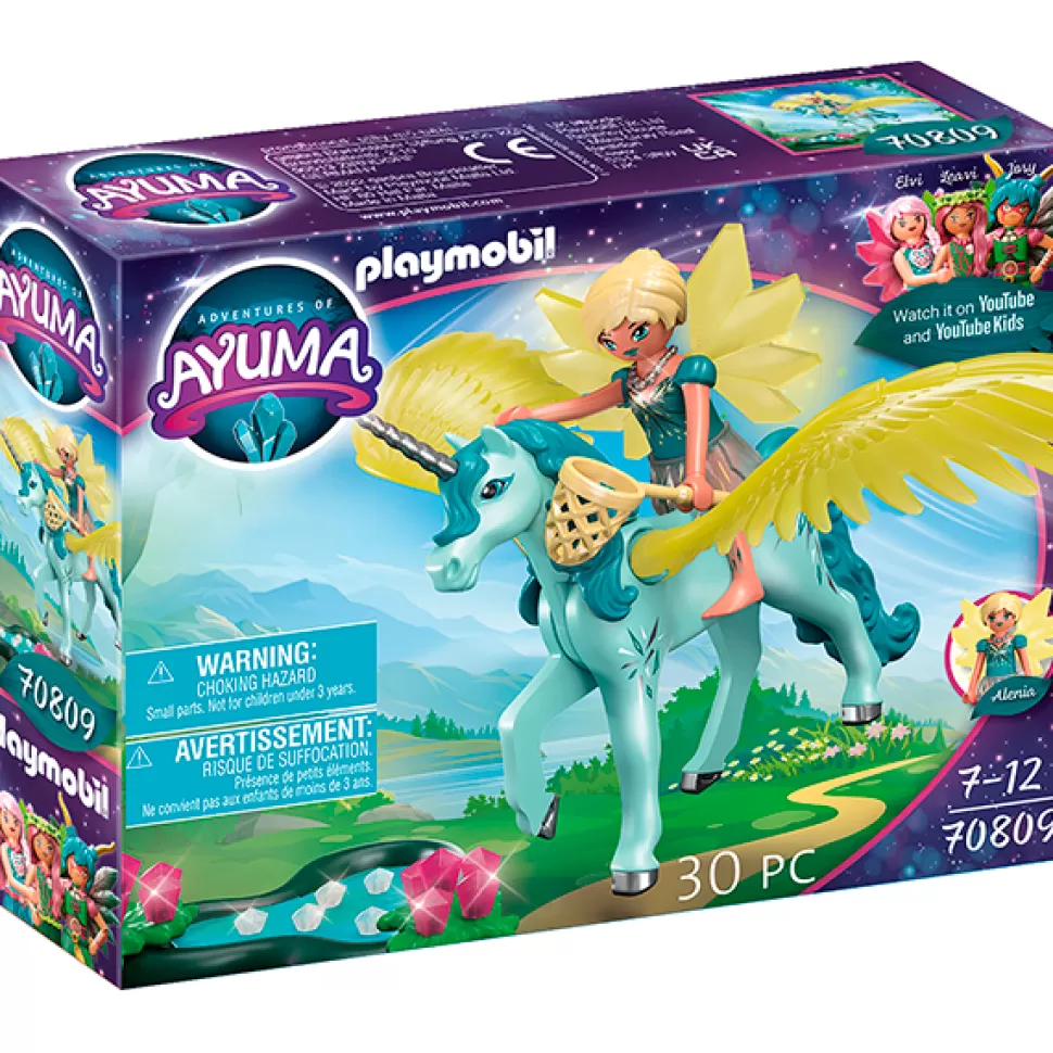 Brinquedos Playmobil Aventures of Ayuma Playmobil 70809 Crystal Fairy Com Unicórnio< Brinquedos Unicórnios