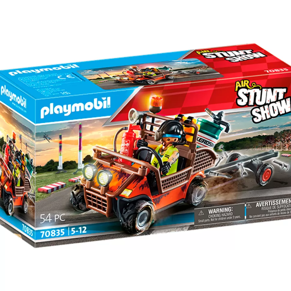 Brinquedos Playmobil Sports&Action Playmobil 70835 Air Stuntshow Servico De Reparacao Movel< Brinquedos De Aviões