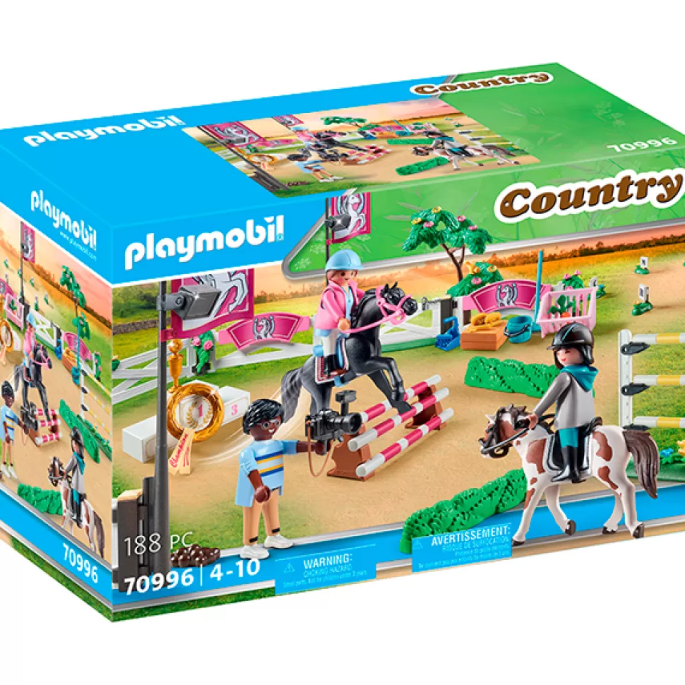Brinquedos Playmobil Country Playmobil 70996 Torneio De Equitacao< Brinquedos De Cavalos