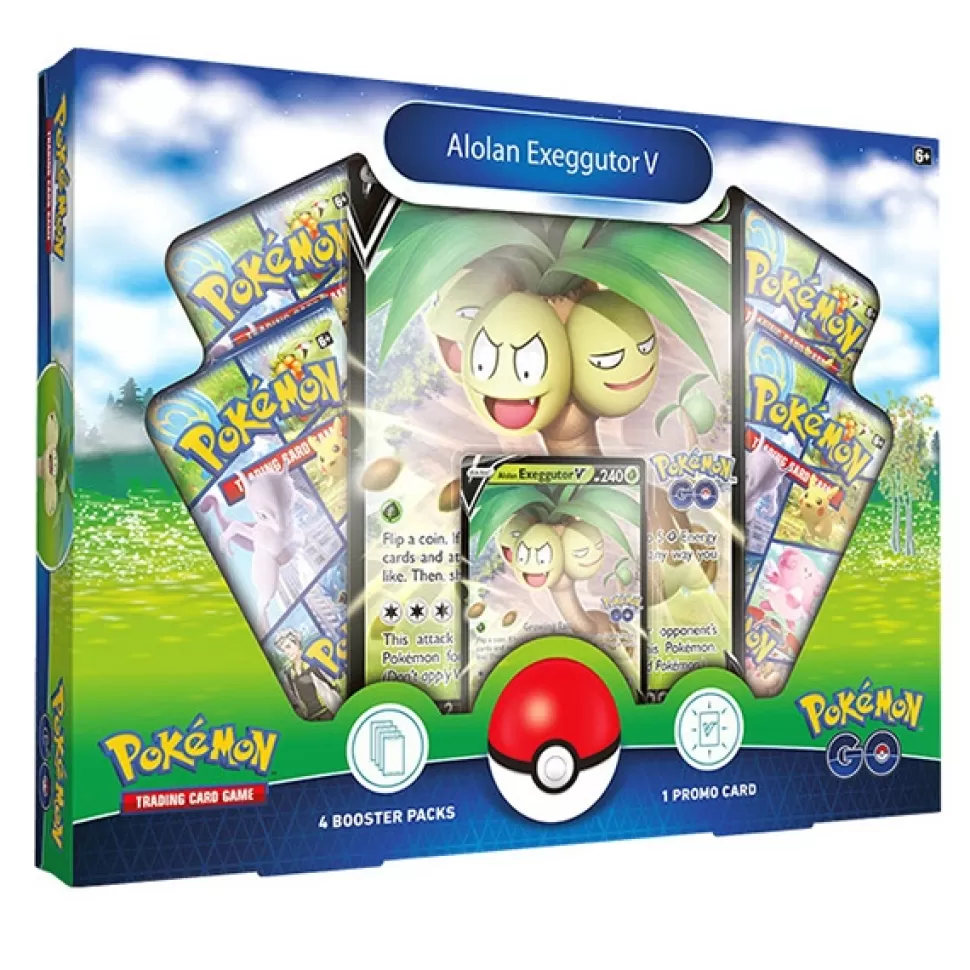 Clearance Brinquedos Pokemon Pokemon Cartas Alolan Exeggutor V