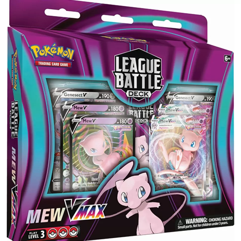 Outlet Brinquedos Pokemon Pokemon Deck De Batalha Da Liga Mew Vmax