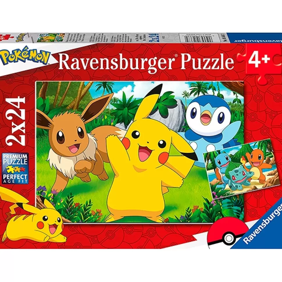 Best Sale Brinquedos Patrulha Pata Pokemon Puzzle 2X24P