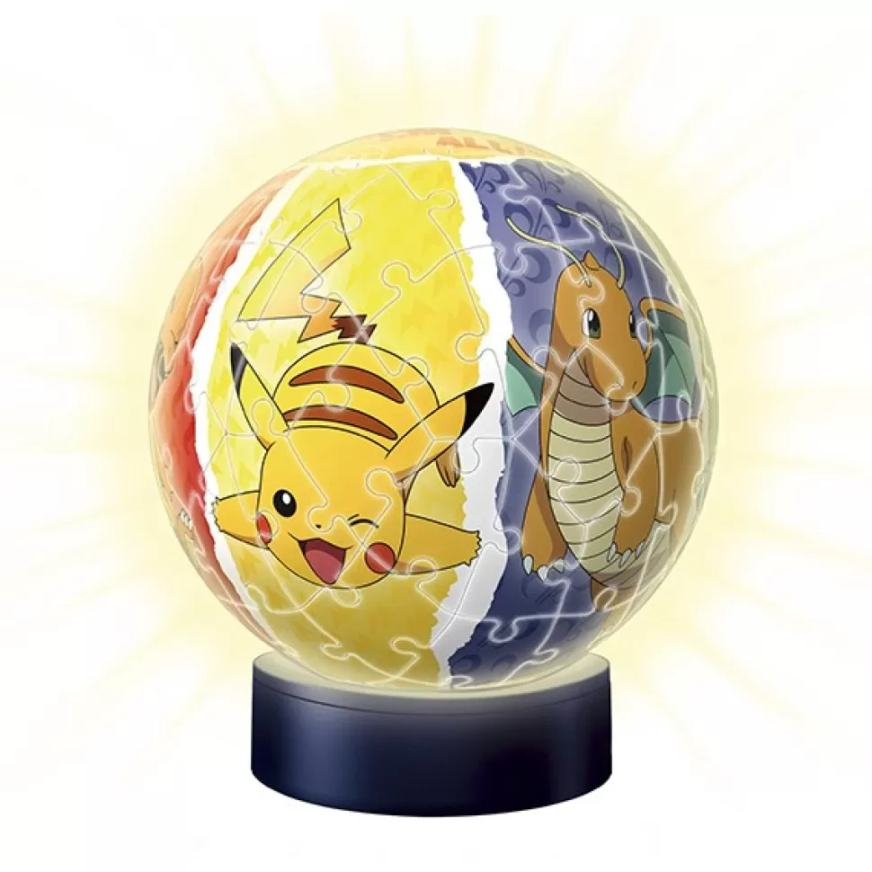 Online Brinquedos Pokemon Pokemon Quebra-Cabeca 3D Led 72P