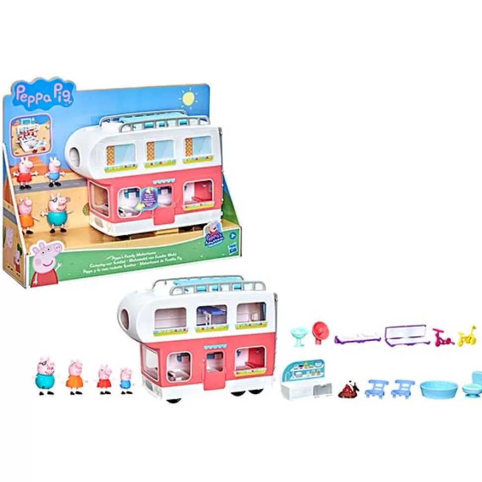 Brinquedos Porquinha Peppa Porquinha Peppa Autocaravana Familiar Da Peppa< Brinquedos De Carros