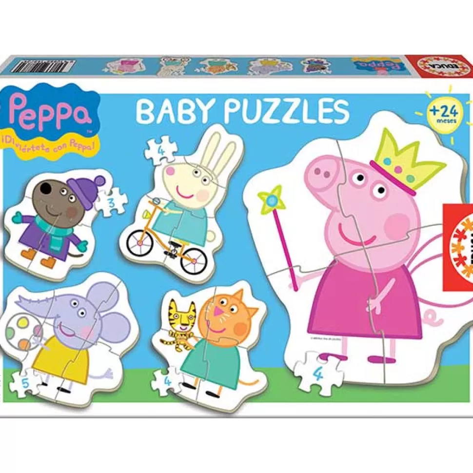 Sale Brinquedos Porquinha Peppa Porquinha Peppa Baby Puzzles Silhuetas