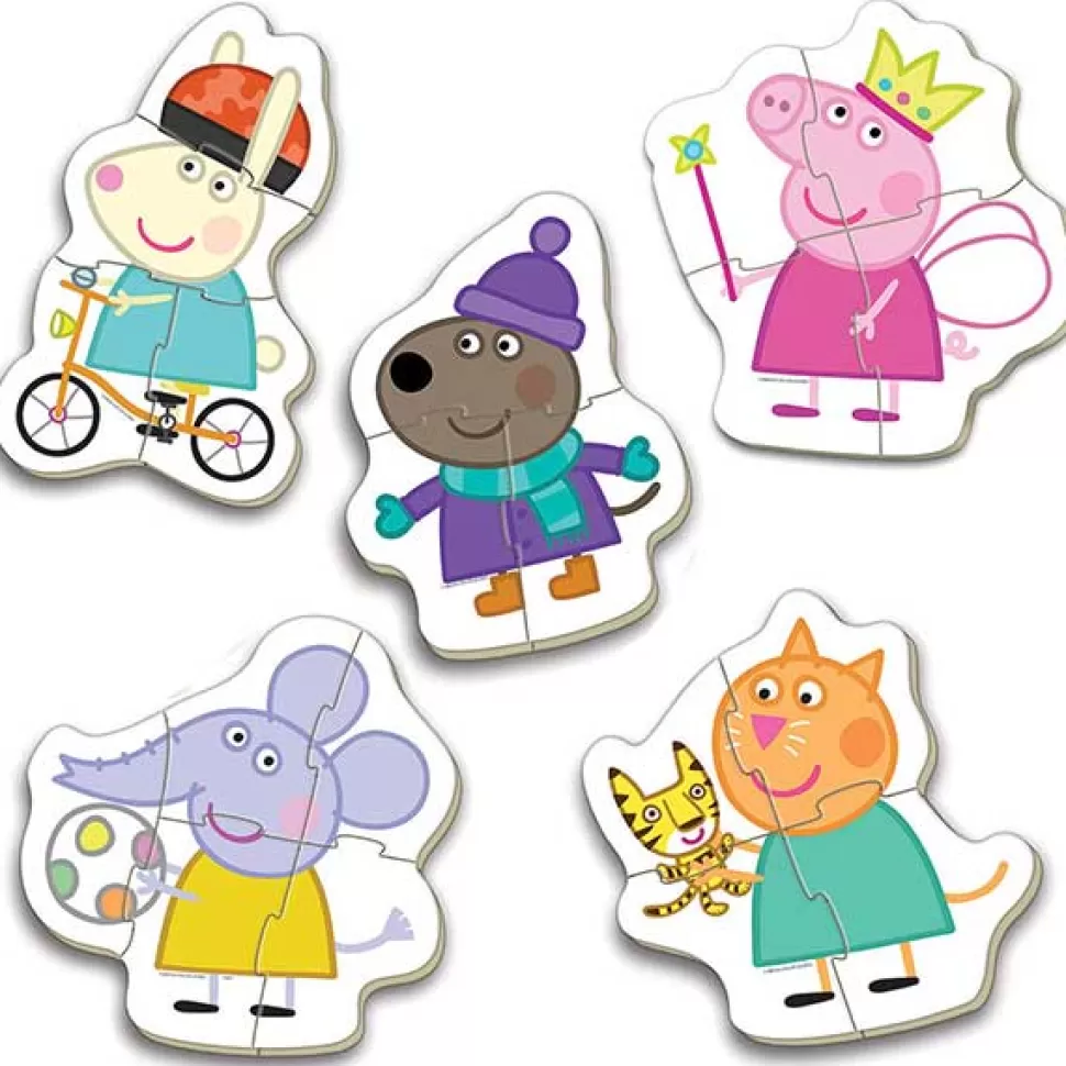 Sale Brinquedos Porquinha Peppa Porquinha Peppa Baby Puzzles Silhuetas