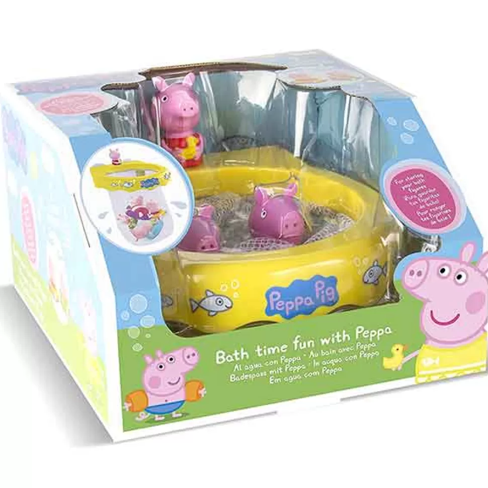 Brinquedos Porquinha Peppa Porquinha Peppa Cesta Bonecos Banheiro< Brinquedos Piscina