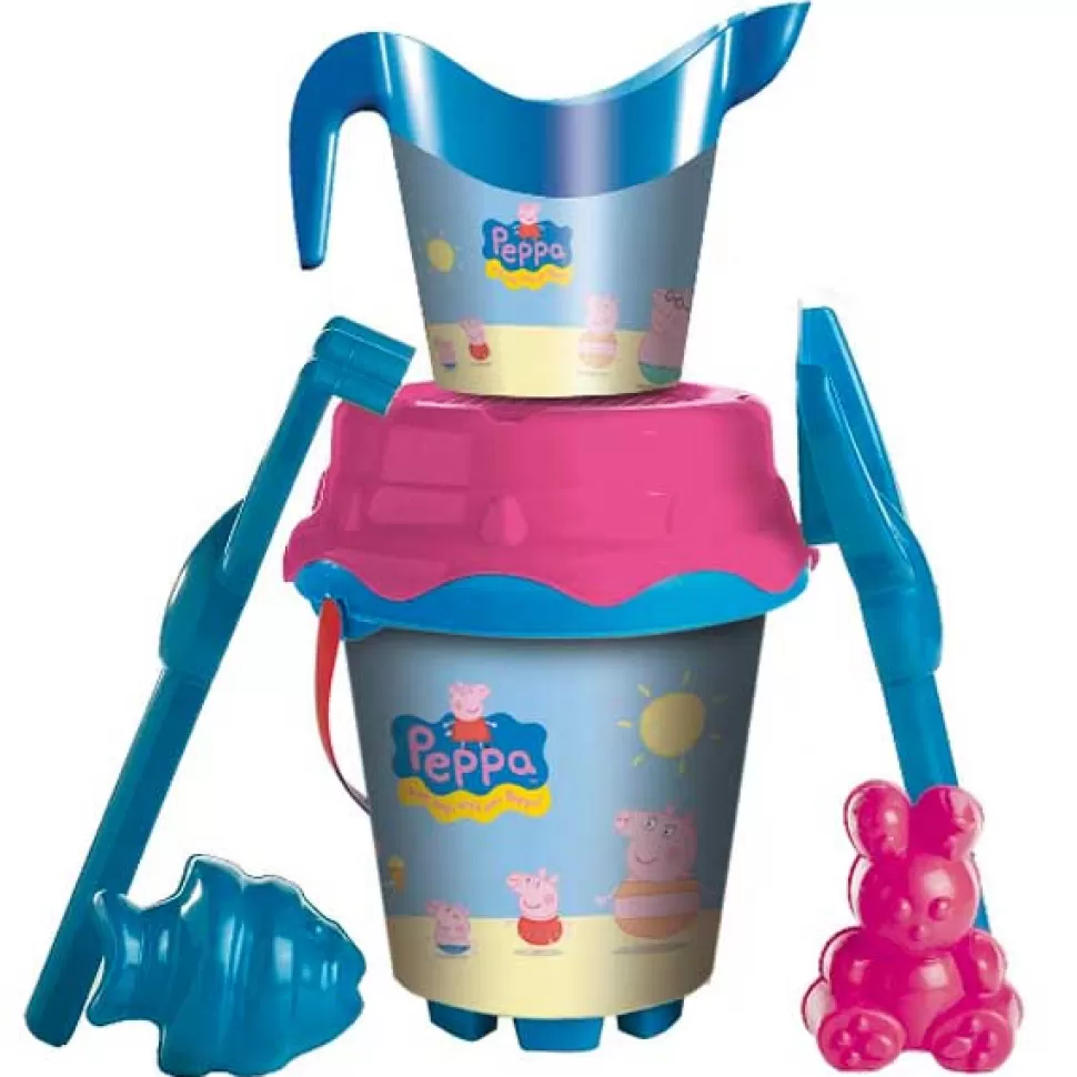 Brinquedos Porquinha Peppa Porquinha Peppa Conjunto De Praia Com Regador< Brinquedos Praia