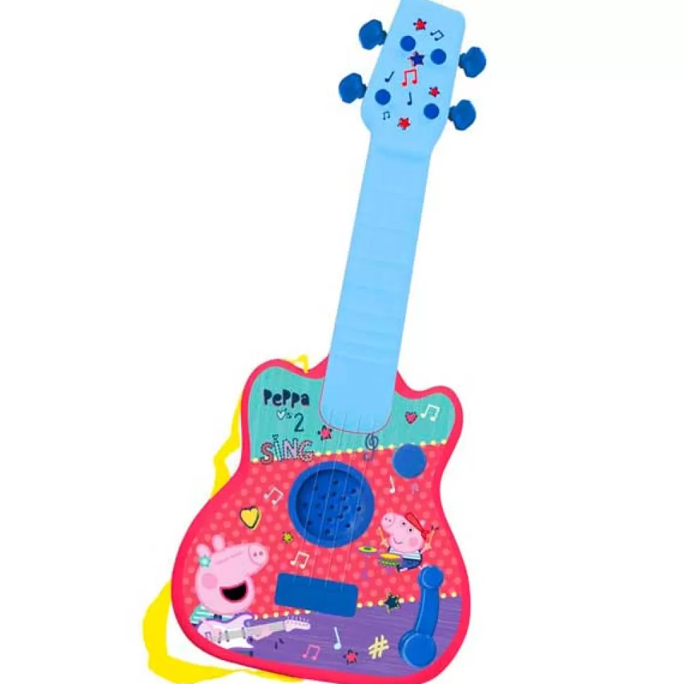 Brinquedos Porquinha Peppa Porquinha Peppa Guitarra Eletronica Infantil< Brinquedos Educativos