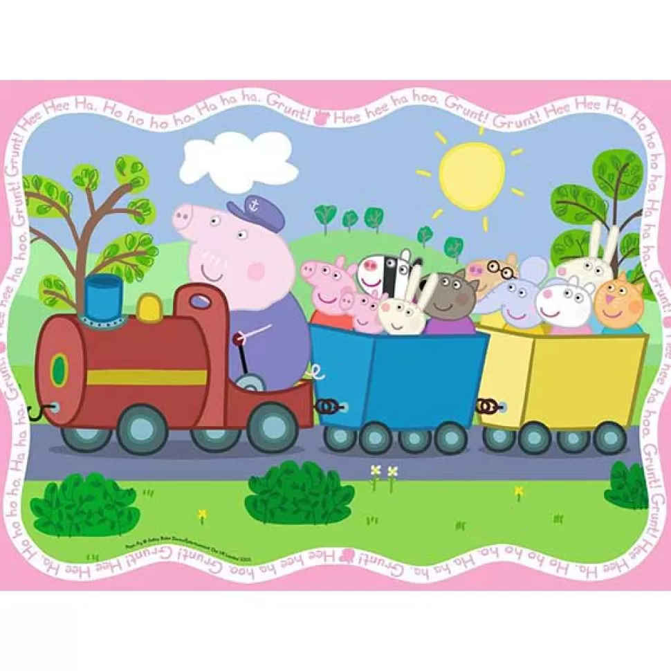Discount Brinquedos Porquinha Peppa Porquinha Peppa Puzzle 4X42P Bumper