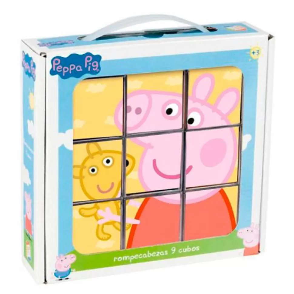 Shop Brinquedos Porquinha Peppa Porquinha Peppa Puzzle 9 Cubos