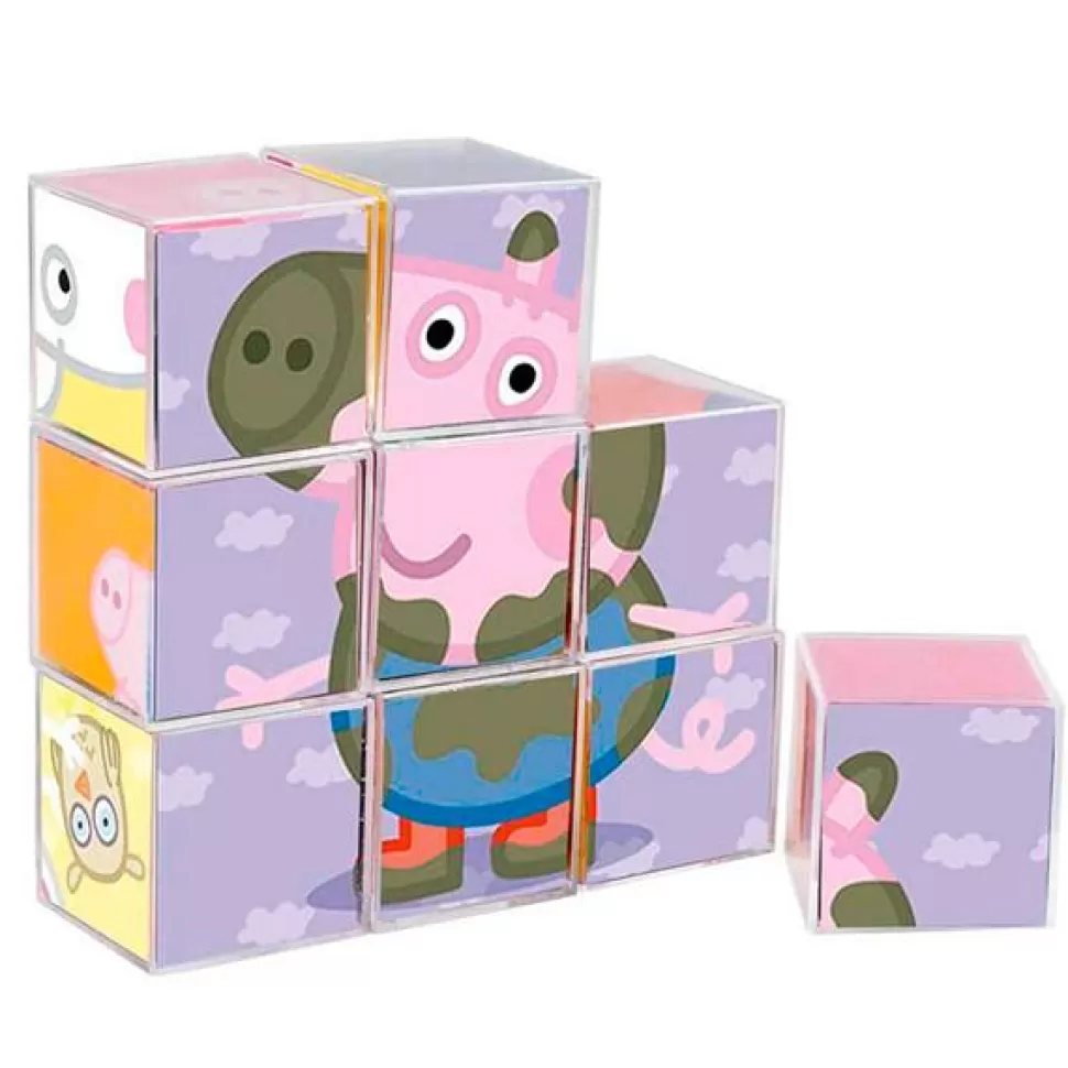 Shop Brinquedos Porquinha Peppa Porquinha Peppa Puzzle 9 Cubos
