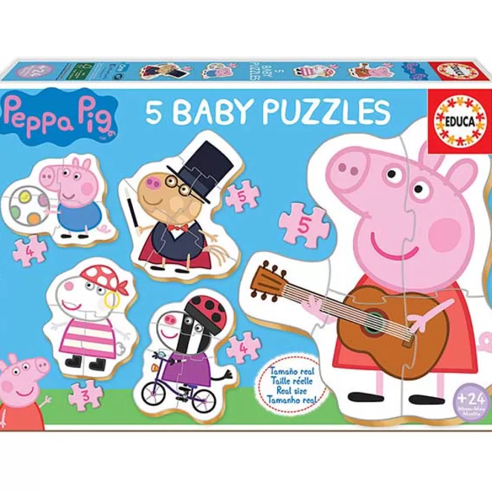 Shop Brinquedos Porquinha Peppa Porquinha Peppa Puzzle Baby Progressivo