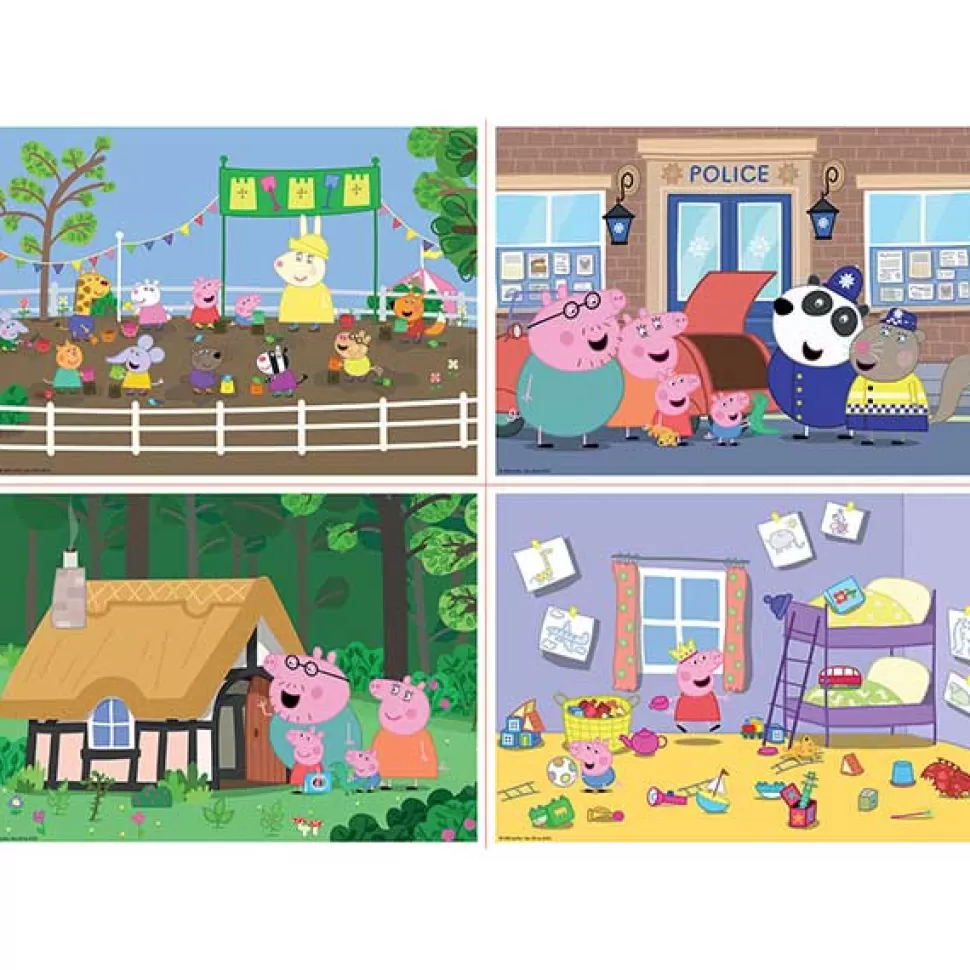 Best Brinquedos Porquinha Peppa Porquinha Peppa Puzzle Multipack 20+40+60+80P