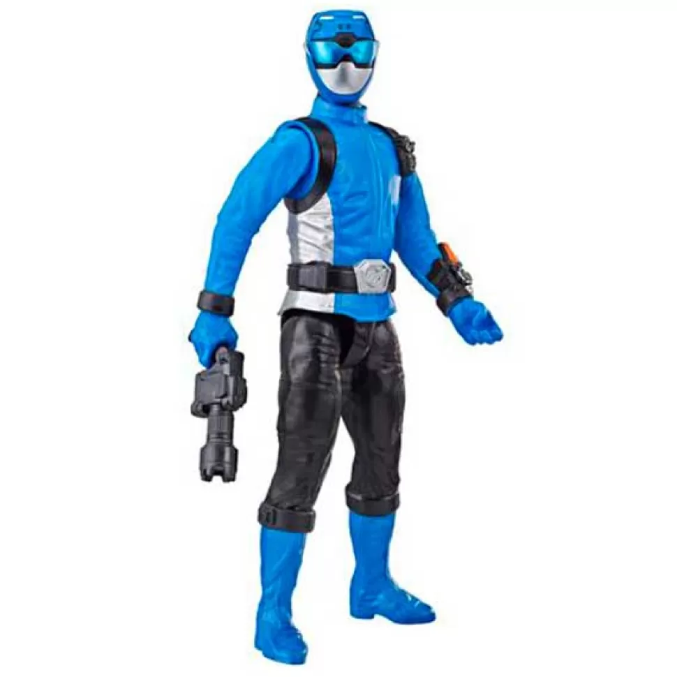 Brinquedos Power Rangers Power Rangers Figura Blue Ranger Beast-X 30Cm< Brinquedos Super-Heróis