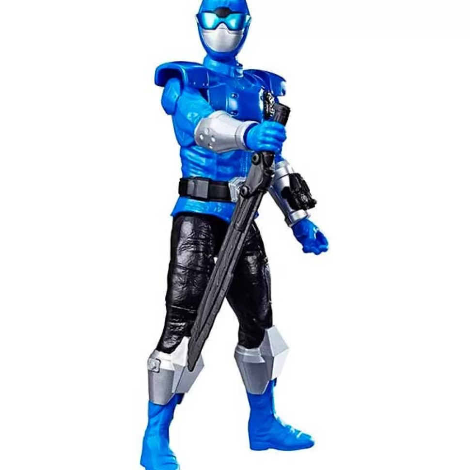 Brinquedos Power Rangers Power Rangers Figura Blue Ranger Beast-X 30Cm< Brinquedos Super-Heróis