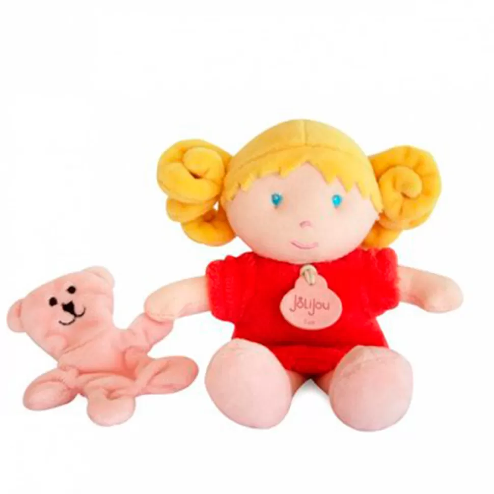 Brinquedos Doudou Et Compagnie Primeira Boneca Jolijou Corail 21Cm< Bonecas De Pano