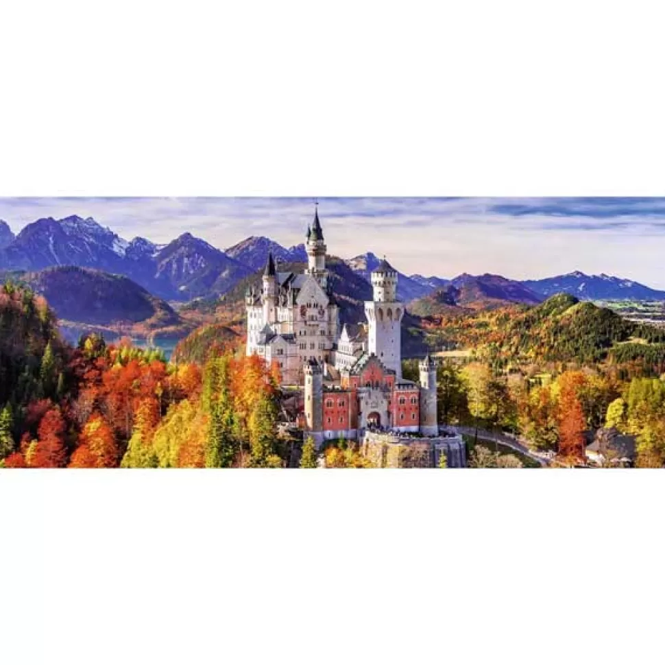 New Brinquedos Ravensburger Puzzle 1000P Castelo Neuschwanstein Panoramico