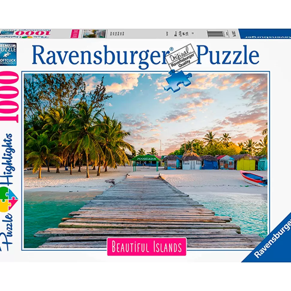 Cheap Brinquedos Ravensburger Puzzle 1000P Ilha Caribenha