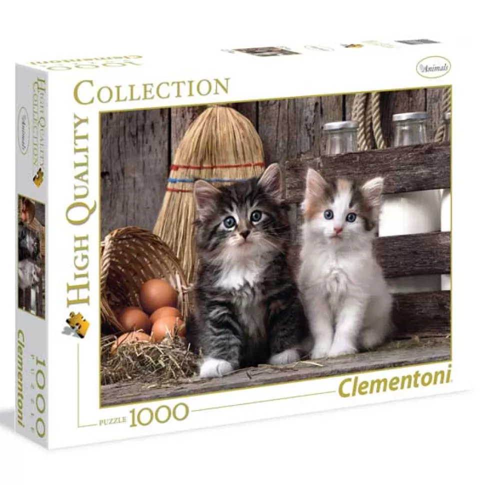 Best Brinquedos Clementoni Puzzle 1000P Lovely Kittens
