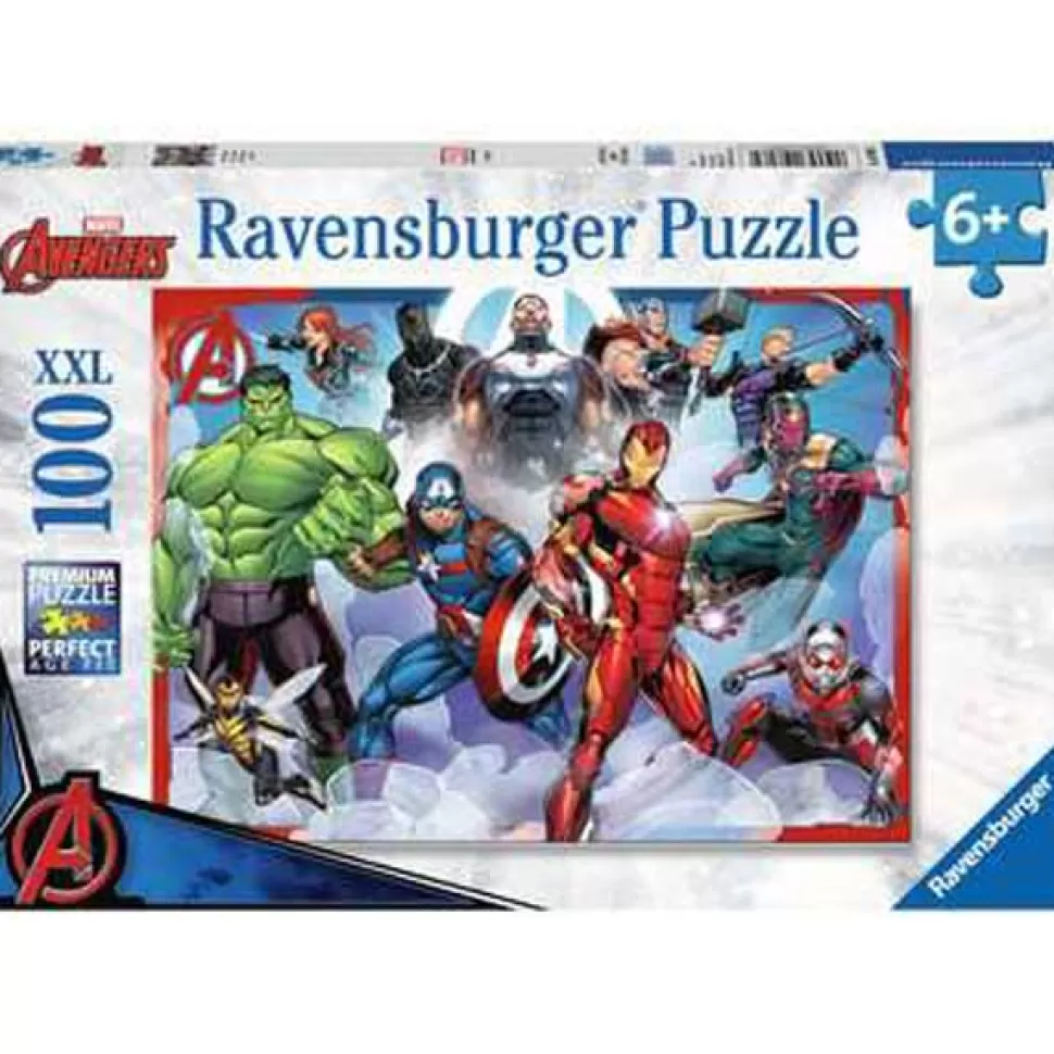 Hot Brinquedos Os Vingadores Puzzle 100P Xxl Os Vingadores