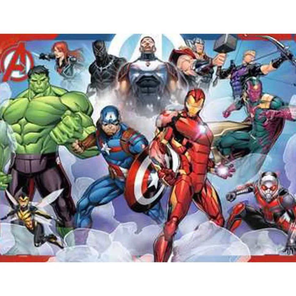 Hot Brinquedos Os Vingadores Puzzle 100P Xxl Os Vingadores