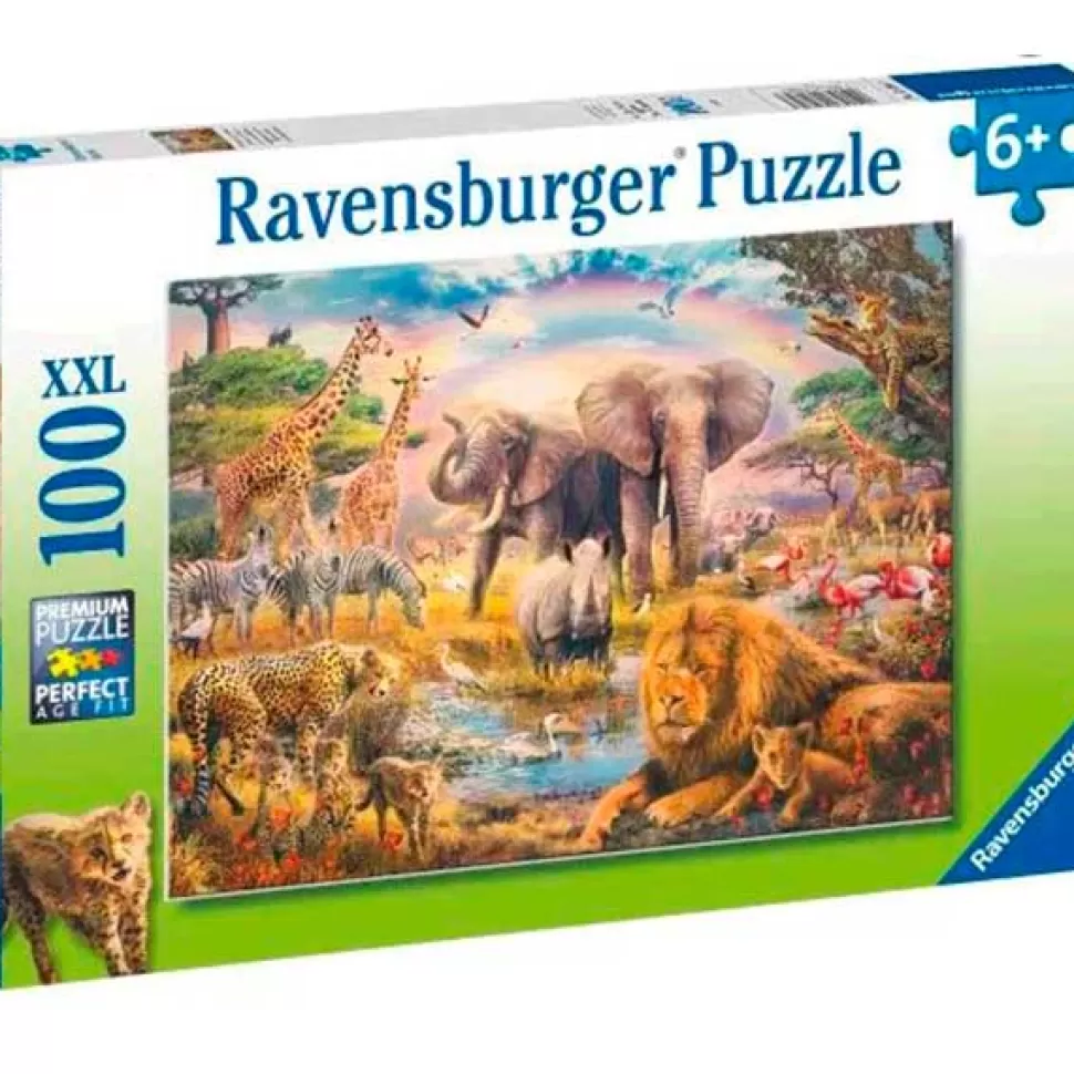Online Brinquedos Ravensburger Puzzle 100P Xxl Sabana Africana